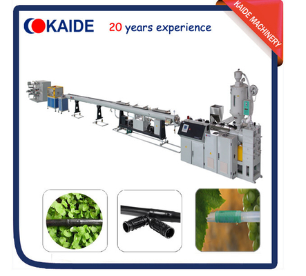 De plastic Machine van de Pijpproductie voor PE De Productielijnkaide fabriek van de Druppelbevloeiingspijp