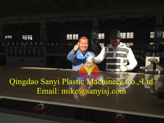 Plastic Machinery for PVC Board/PVC Foam Board Plastic Machinery/WPC Foam Board Machine