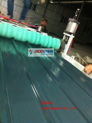 Custom Multi Layer Plastic Corrugated Roof Sheet Machine / Plastic Sheet Extrusion Line 650kg/h