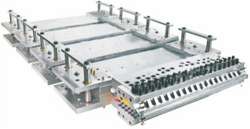 PVC Foam Sheet Extrusion Line With Twin Screw Extruder , High Output