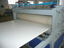 PVC Foam Sheet Extrusion Line With Twin Screw Extruder , High Output