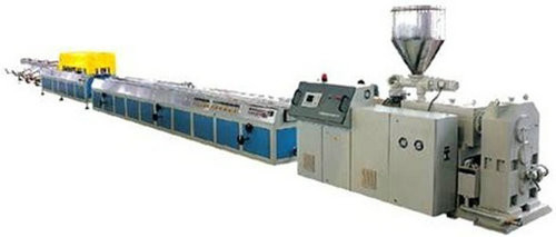 PVC / PE Profile Extrusion Line , Perforated Communication Pipe Production Line
